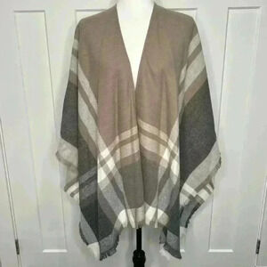 FRAAS - Plaid  Ruana